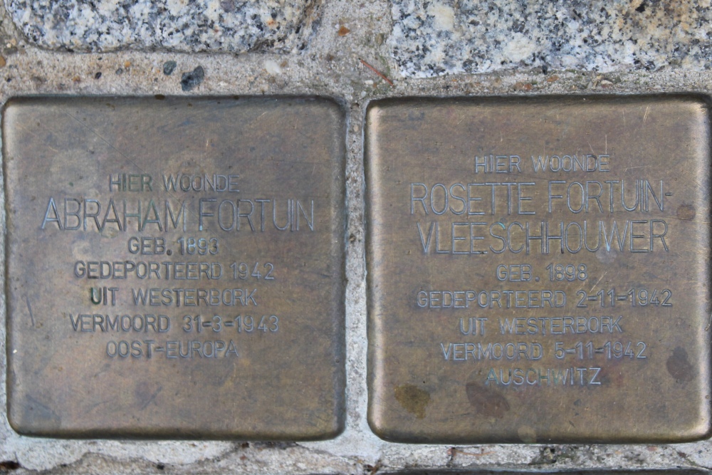 Stolpersteine Walderstraat 8 #2