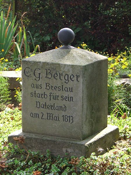 Grave of Christian Gottlieb Berger