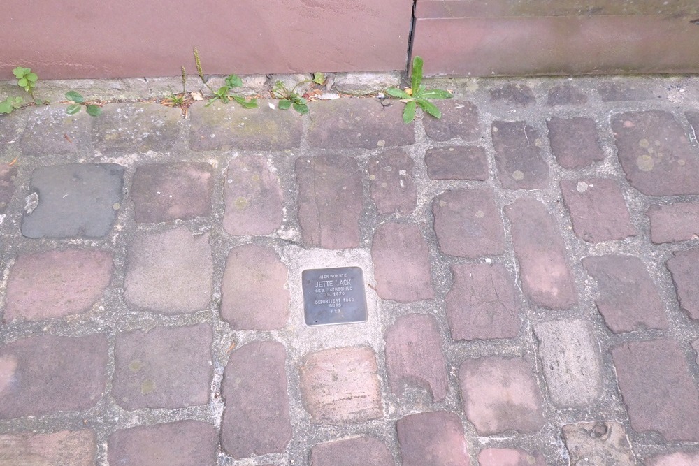 Stolperstein Zollgasse 8 #3