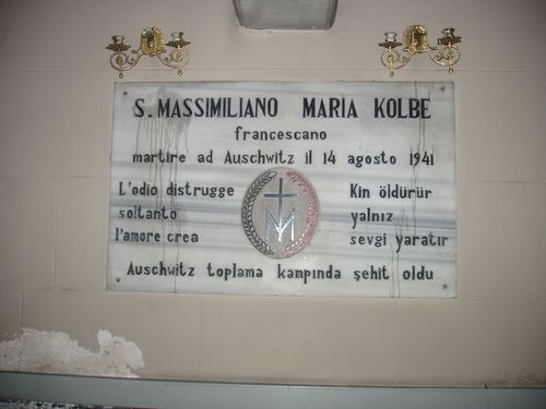 Borstbeeld S. Massimiliano Maria Kolbe