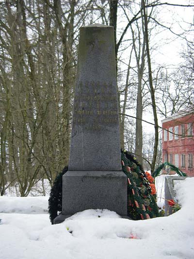 Mass Grave Soviet Soldiers Torosovo