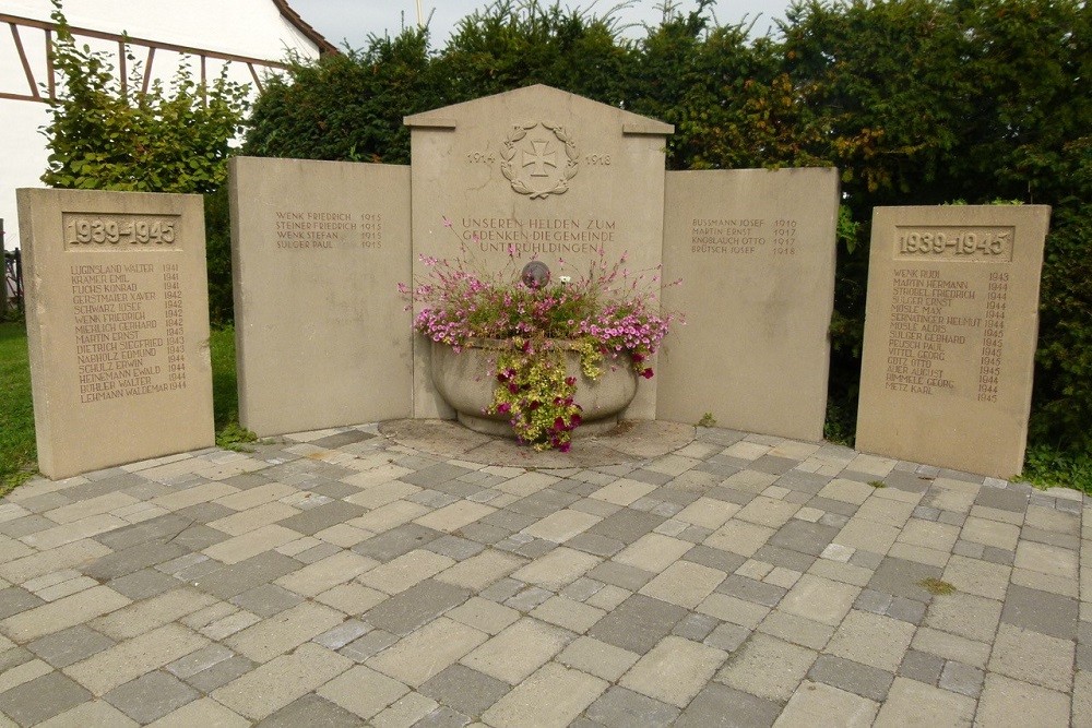 War memorial Unteruhldingen