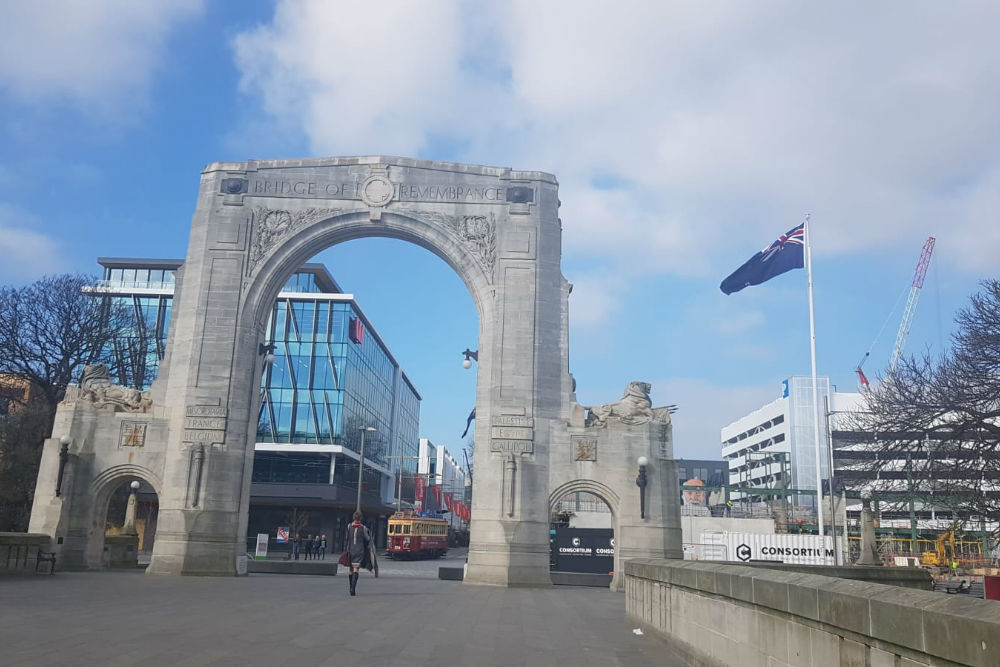 Bridge of Remembrance Christchurch