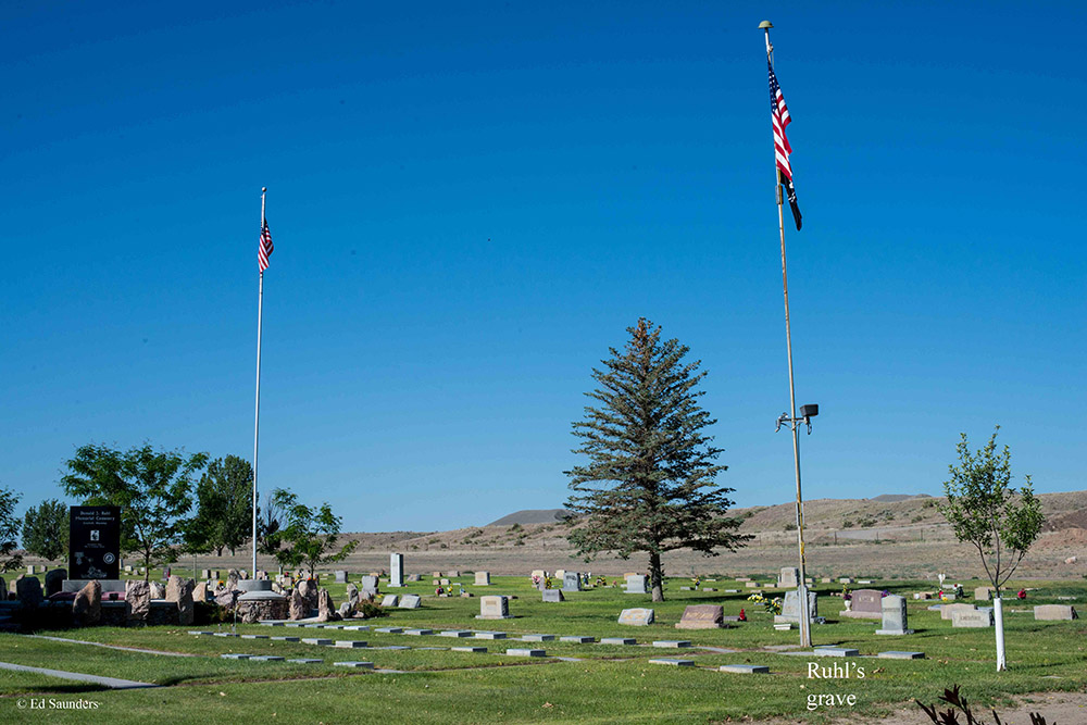 American War Grave Donald Jack Ruhl Cemetery