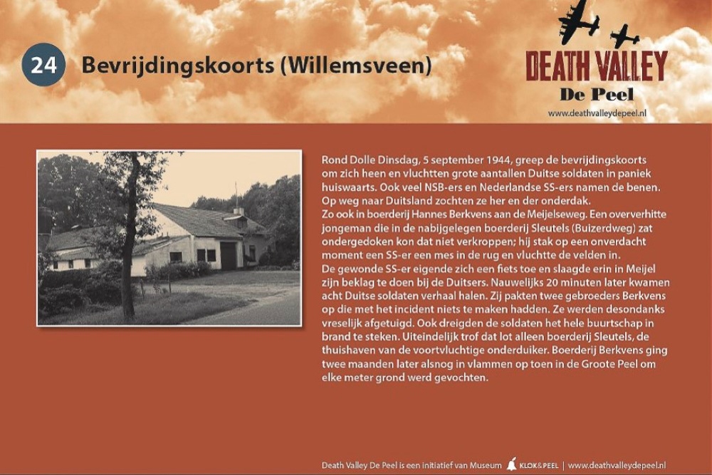 Fietsroute Death Valley De Peel - Bevrijdingskoorts (Willemsveen) (#24) #1