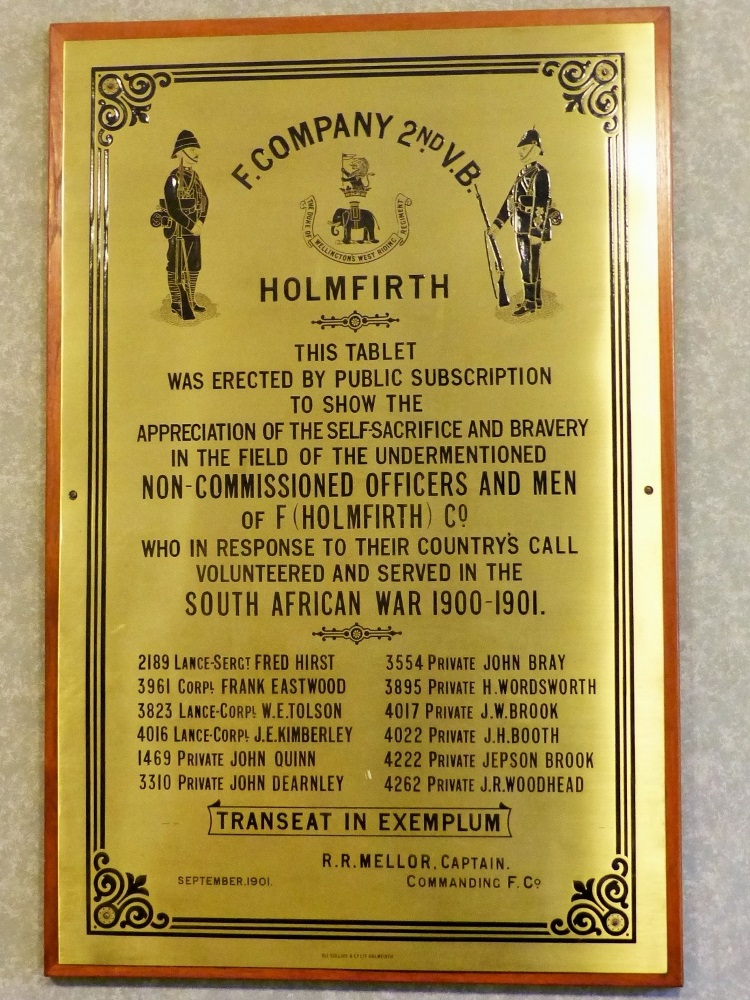 Boer War Memorial Holmfirth