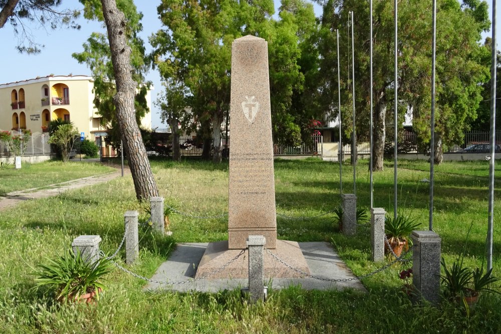 Monument U.S. 36th Infantry Division Paestum