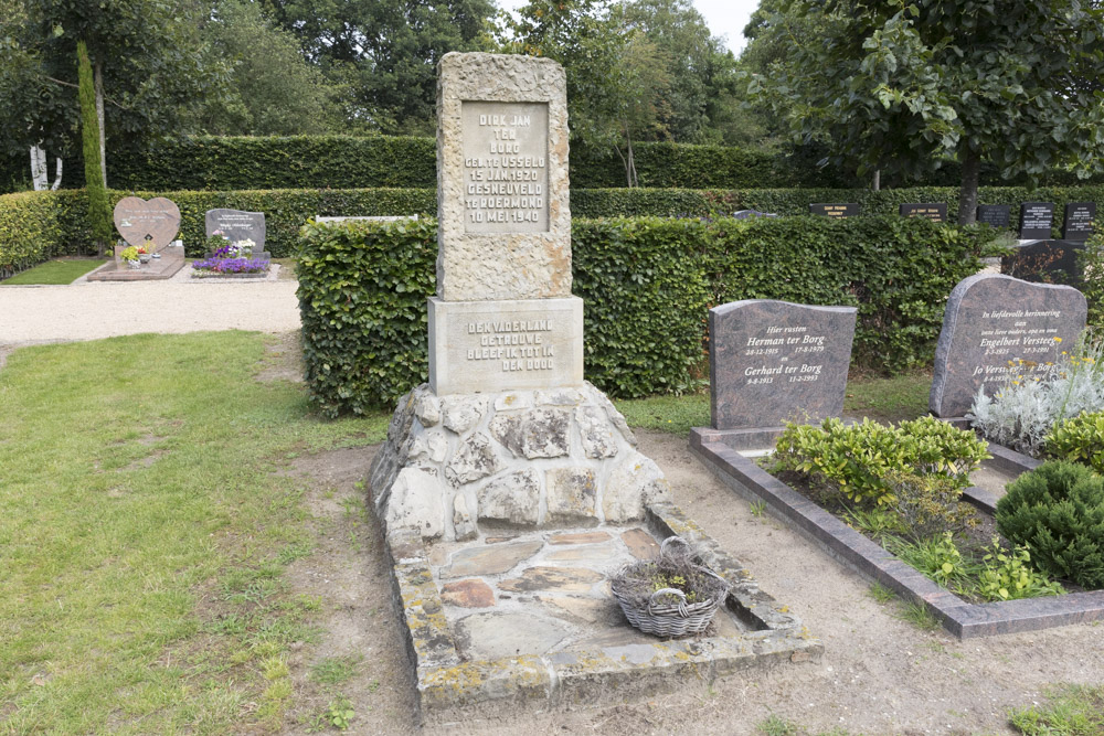 Nederlands Oorlogsgraven Nederlands Hervormde Begraafplaats Usselo