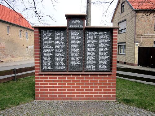 War Memorial Langeneichstdt
