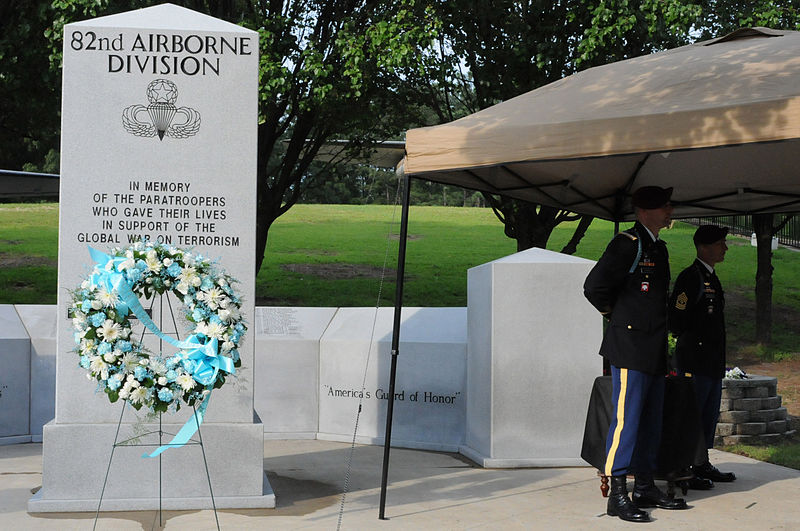 War on Terror Monument 82nd Airborne Division