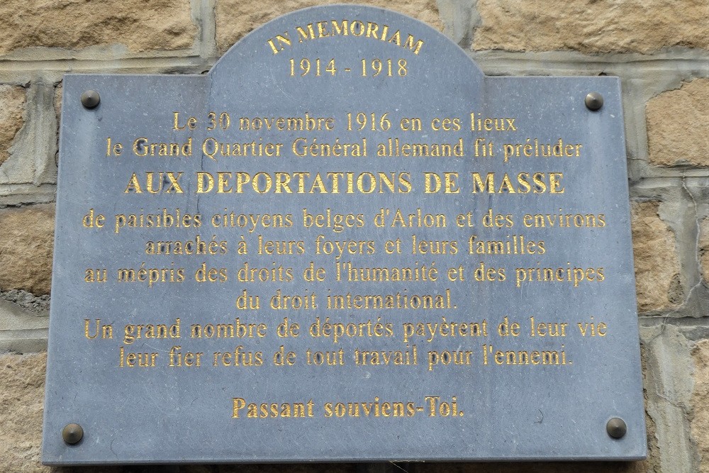 Memorial Deported Arlon