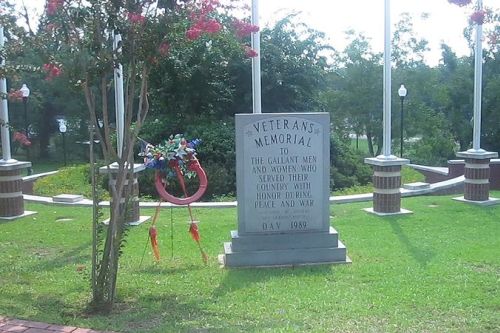 Monument Veteranen Parochie van Jackson
