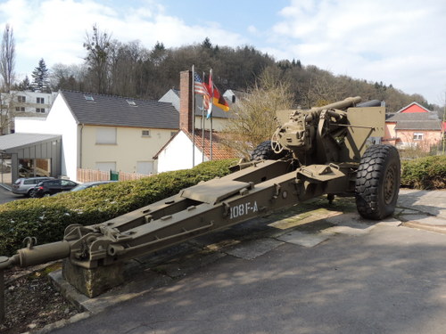 American M114 1555mm Howitzer Diekirch #3