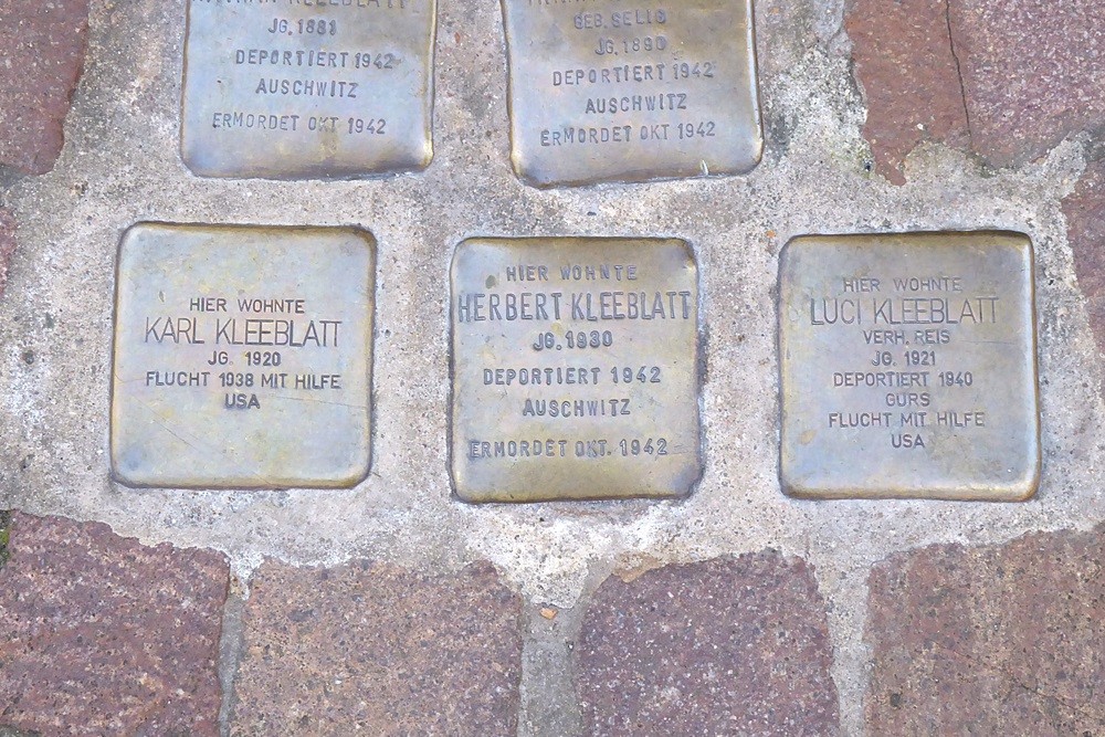 Stolpersteine Freihofstrasse 1 #4