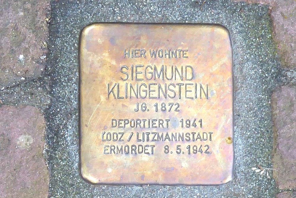 Stumbling Stones Hauptstrasse 213 #4