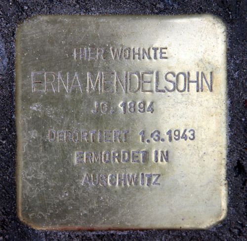 Stolpersteine Krefelder Straße 7 #3