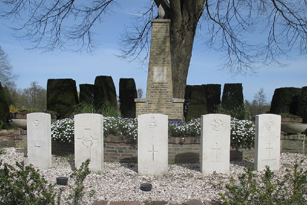 Commonwealth War Graves Protestant Cemetery Bergum