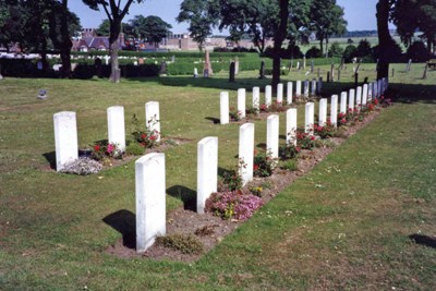 Commonwealth War Graves Mere Knolls Cemetery