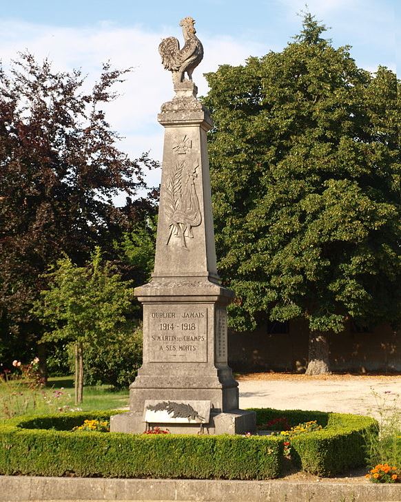War Memorial Saint-Martin-des-Champs