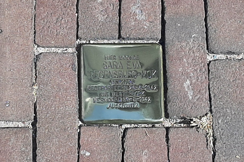 Stolperstein Nieuwe Gracht 62 #1