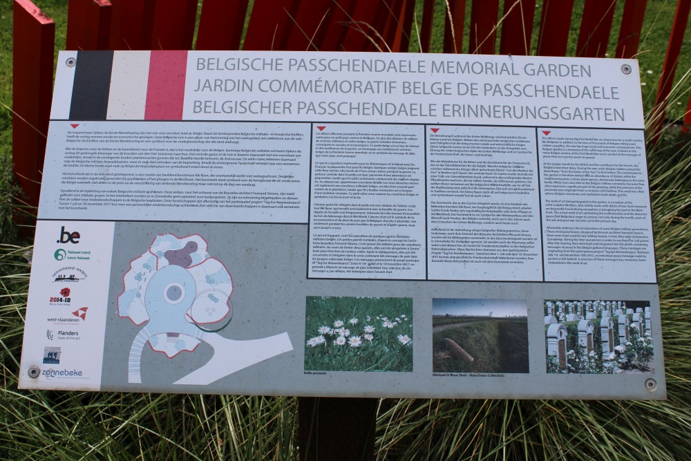 Passchendaele Memorial Garden Belgi #5