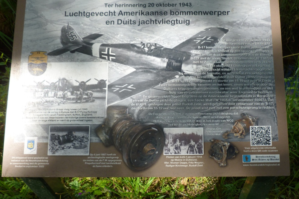 Crash Site Focke-Wulf FW 190- A6 Boekel #3