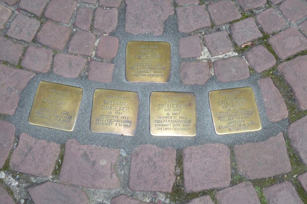 Stolpersteine Hauptstrasse 68