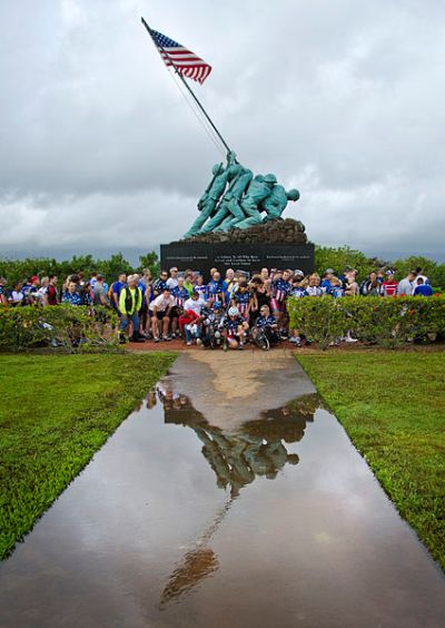 Pacific War Memorial op Marine Corps Base Hawaii