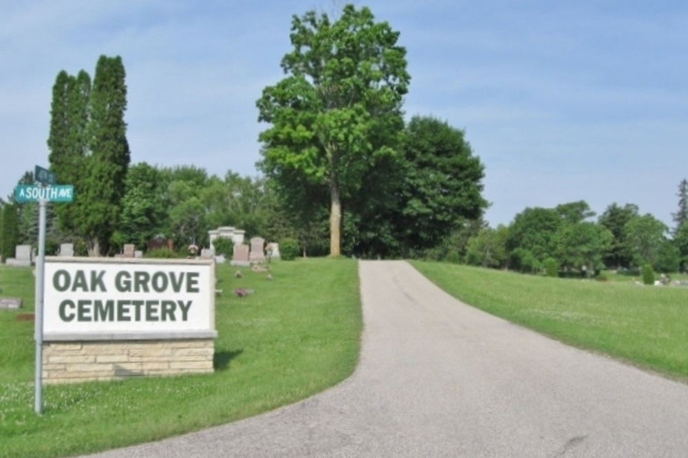 American War Grave Oak Grove Cemetery