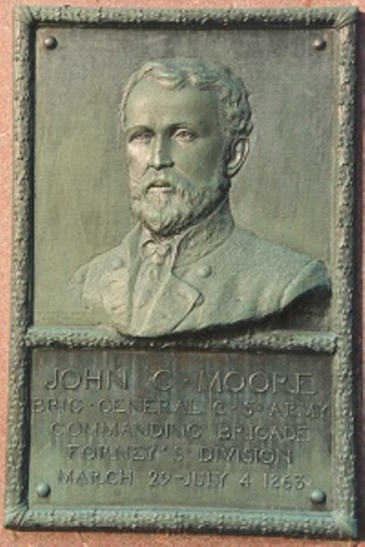 Gedenkteken Brigadier General John C. Moore (Confederates)