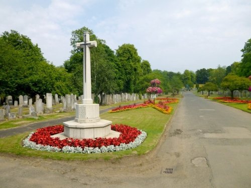 Oorlogsmonument Hawkhead Cemetery