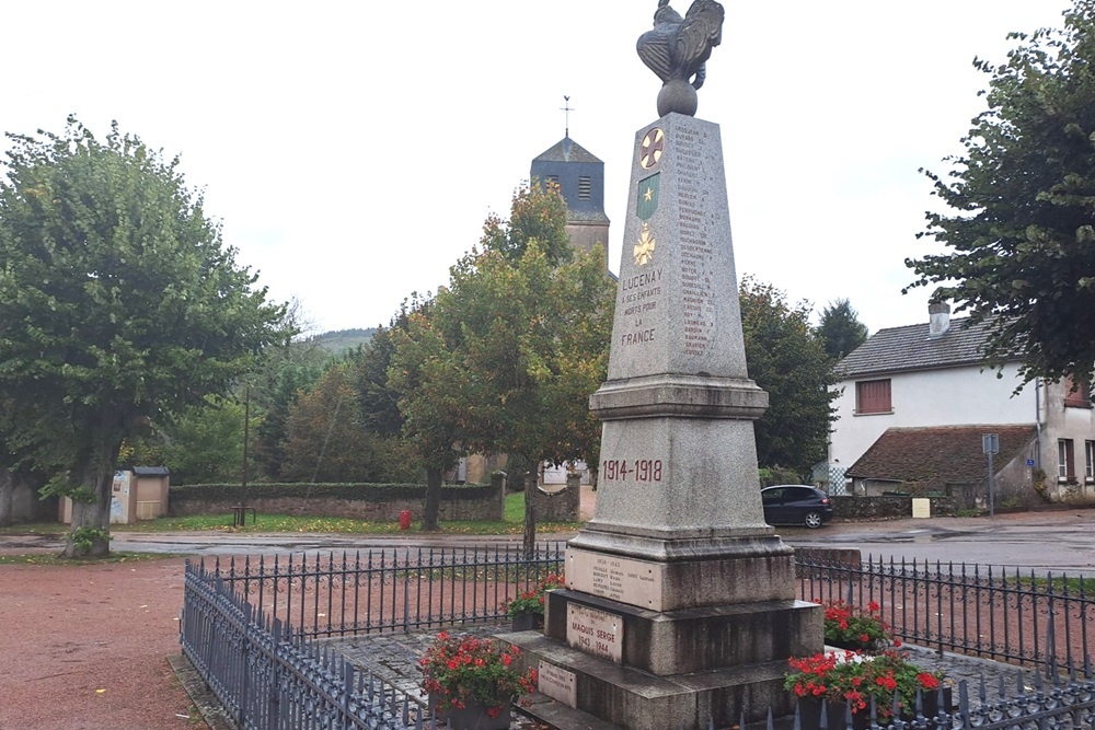 War Memorial Lucenay-l'Évêque #1