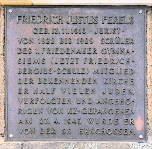 Memorial Friedrich Justus Perels