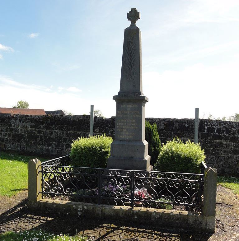 Monument Eerste Wereldoorlog Barenton-Cel
