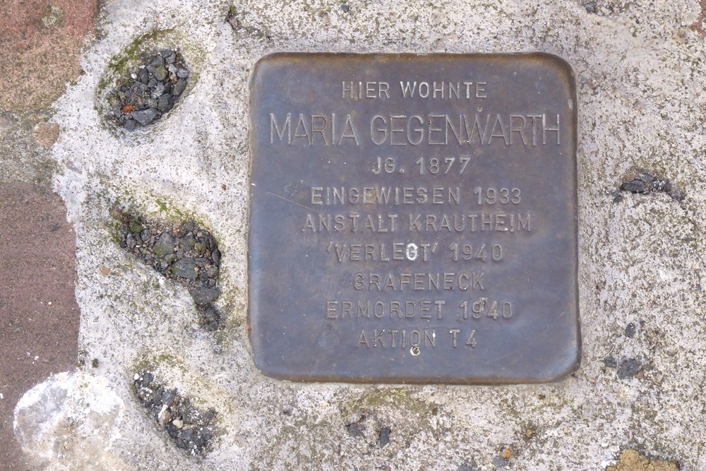 Stolperstein Nebenmaingasse 6