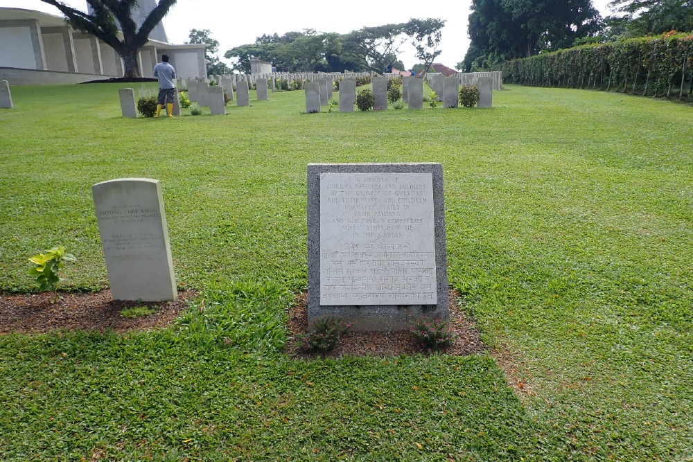 Monument Ghurka Soldaten