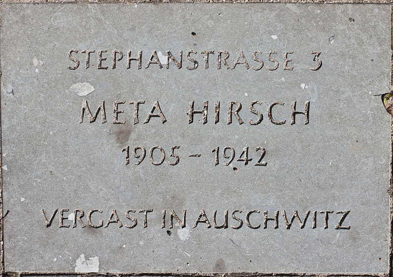 Memorial Stones Stephanstrae 3 #3