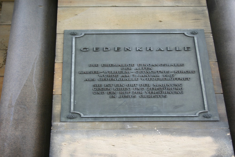 Gedenkteken Kaiser-Wilhelm-Gedchtnis-Kirche