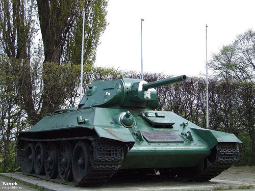 Liberation Memorial (T-34/76 Tank) Gdansk