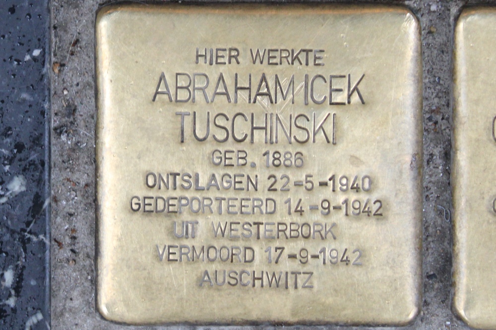 Stolpersteine Reguliersbreestraat 26-34 #2