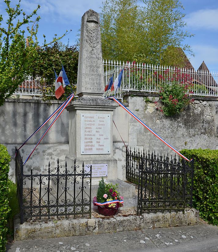 War Memorial Lusignac