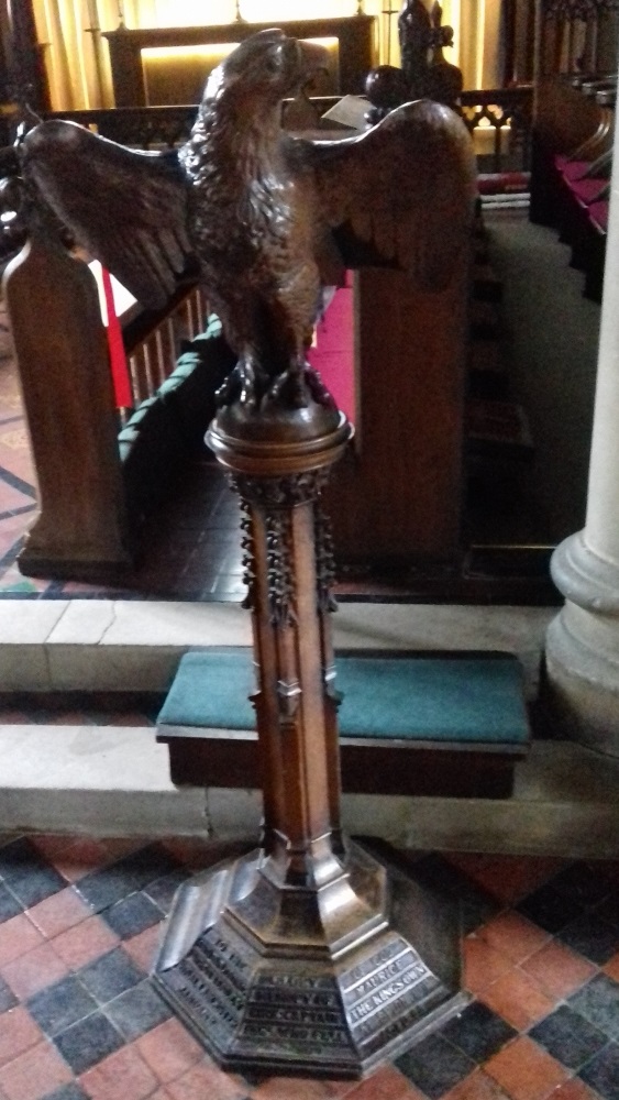 Remembrance Lectern Capt. Maurice Wrottersley Kirk