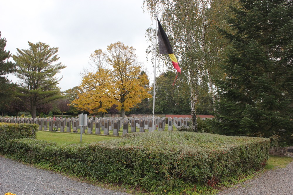 Belgian Graves Veterans Waterloo Sainte-Anne