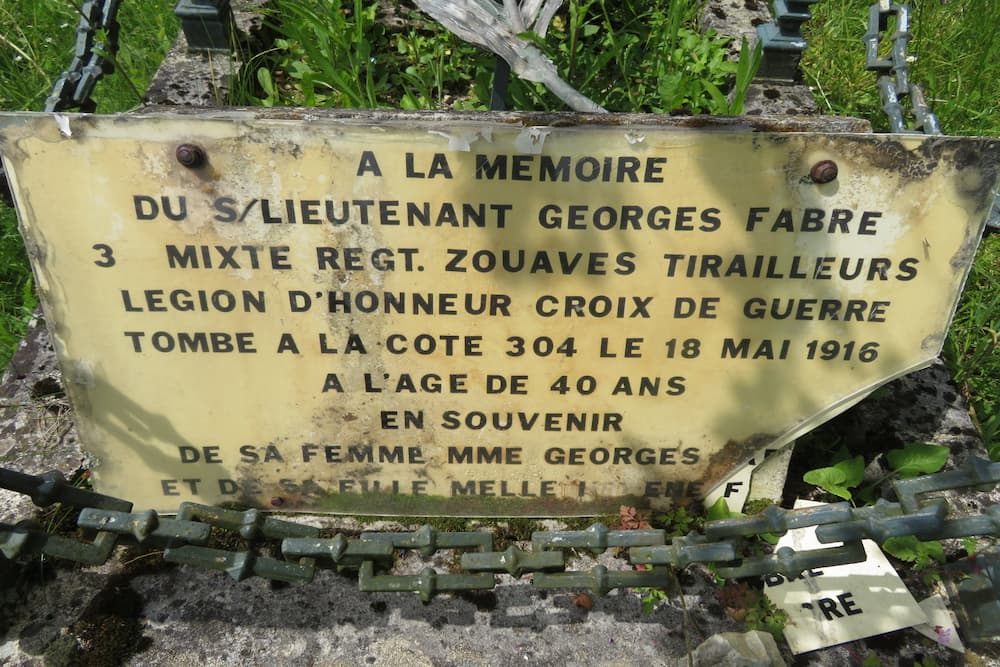 Tomb Georges Fabre Esnes-en-Argonne #2