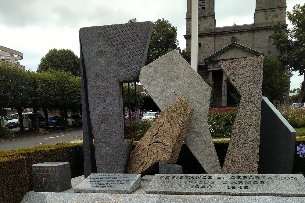 Memorial Deportees 1940 - 1944 Saint-Brieuc
