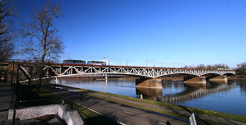 Srednicowy Railway Bridge Warsaw