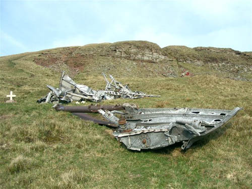 Crash Site & Wreckage Wellington Bomber