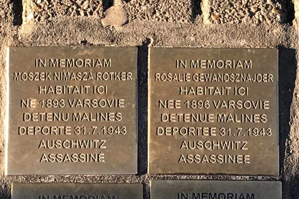 Stolpersteine Hoogstraat 155 #3