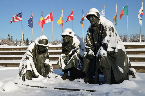Monument Koreaanse Oorlog Washington State