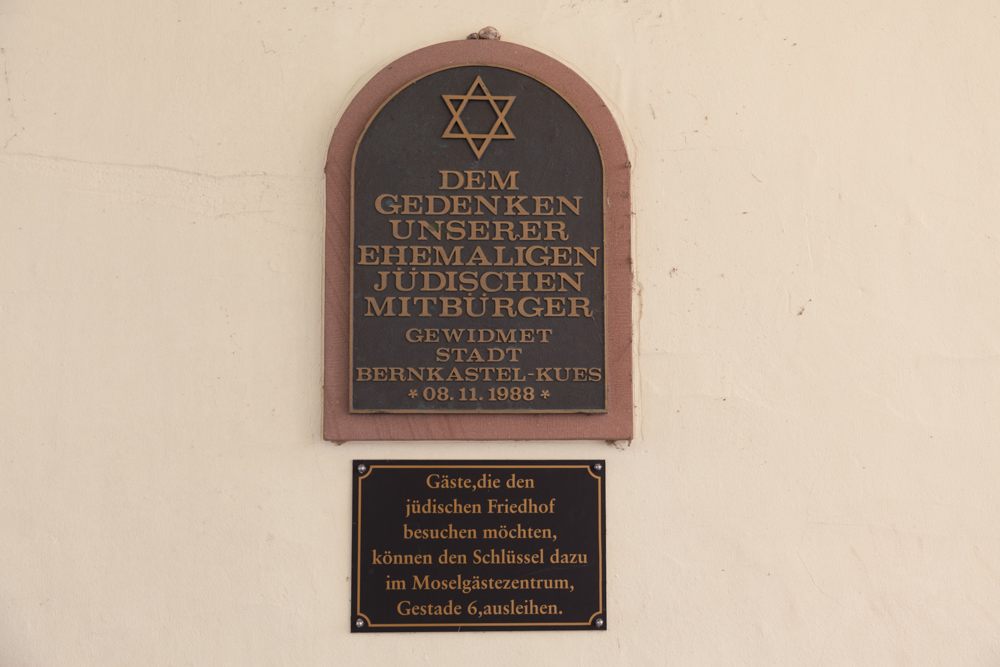 Jewish Memorial Bernkastel-Kues